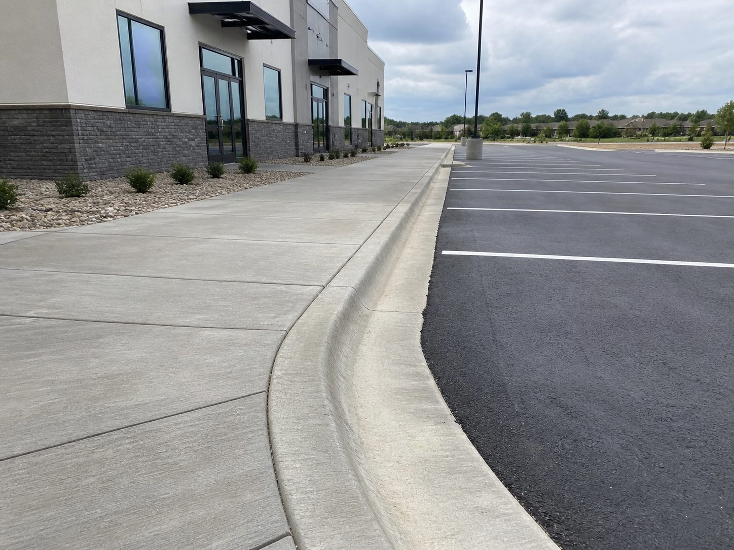 Commercial concrete work in Lee's Summit and Kansas City metro